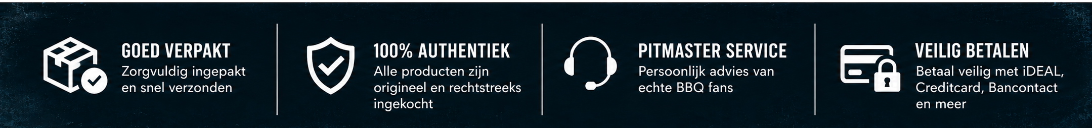 Goed verpakt - 100% authentiek - Pitmaster service - Veilig betalen