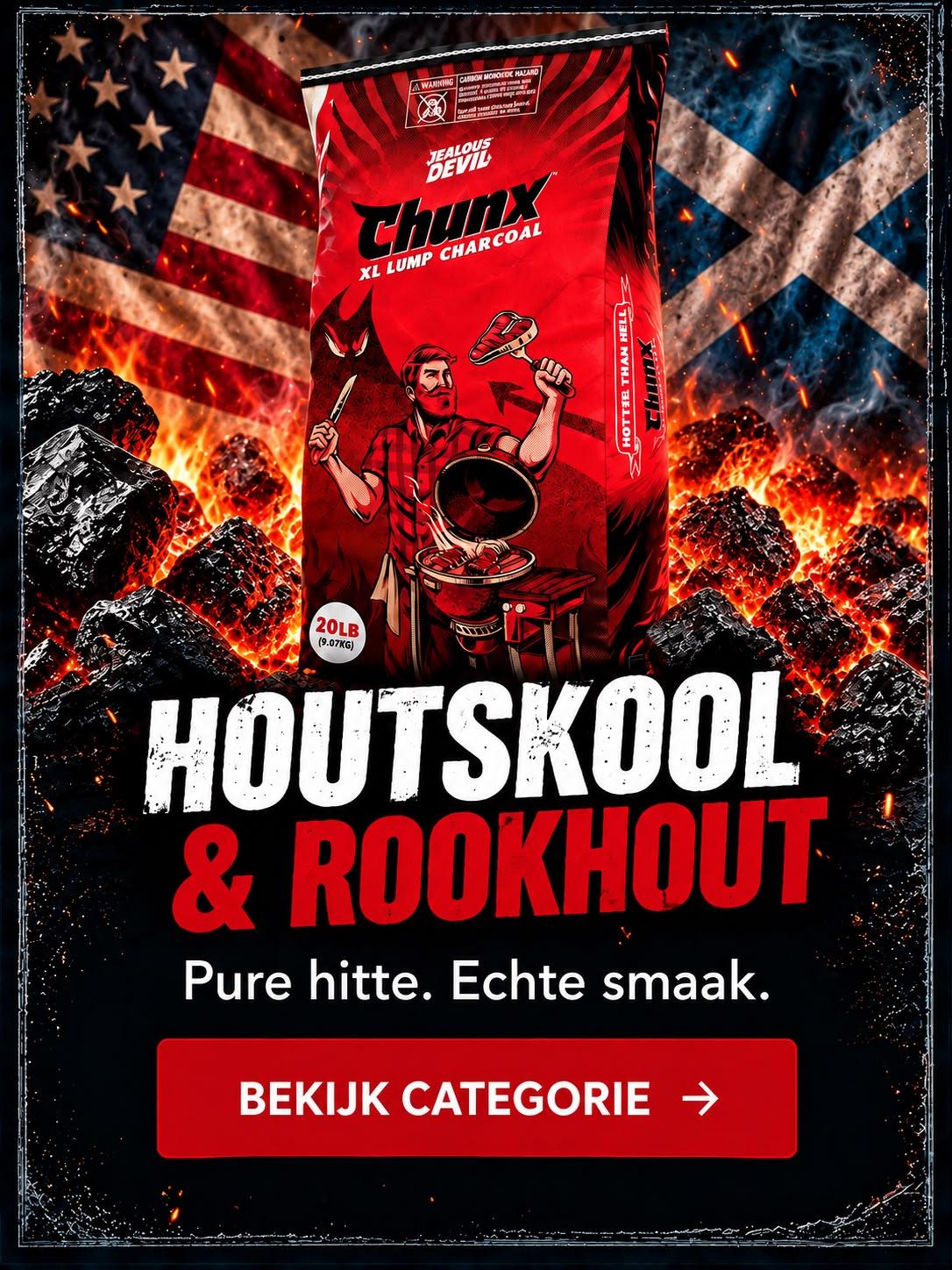 Houtskool & Rookhout