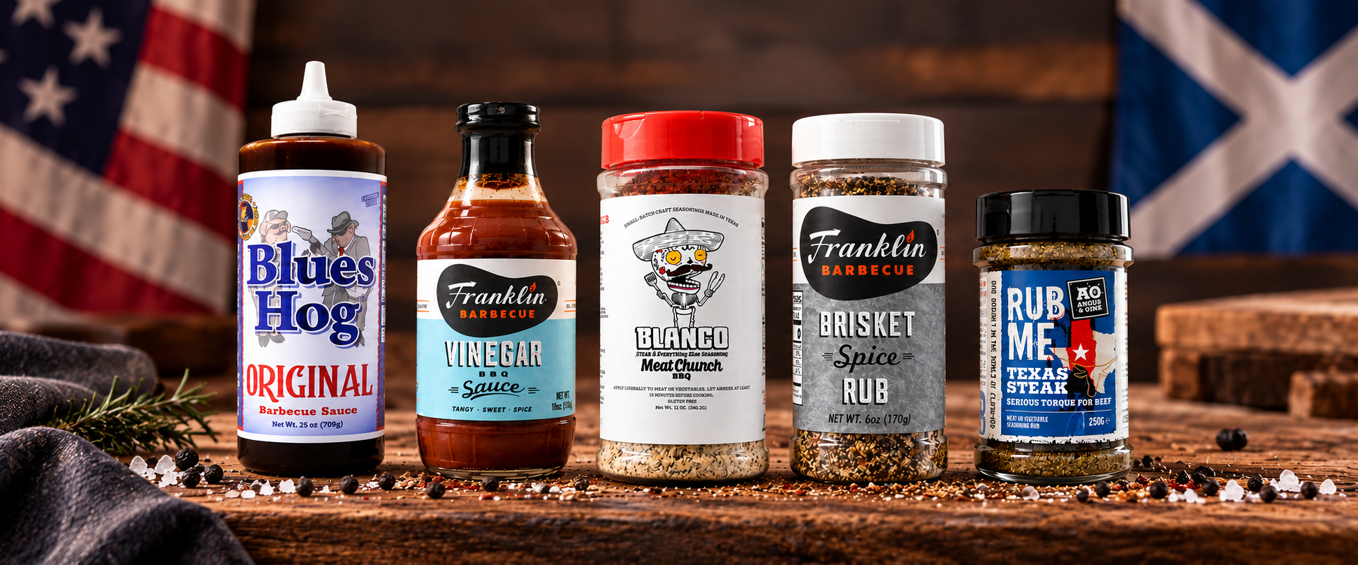 American BBQ rubs, sauzen en houtskool bij BBQ Grill Time